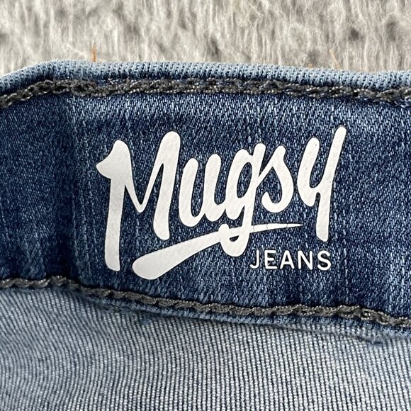 Mugsy Jeans Mens 34x27* Lake Shores Flex Straight Leg Blue Denim - Picture 3 of 9